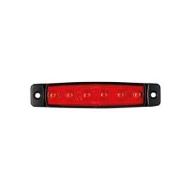 FEU DE POSITION ARRIÈRE ROUGE 6 LEDS 24V